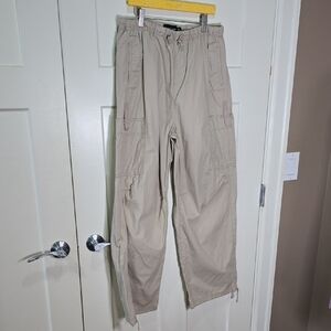 3/$30 Refuge Tan Cargo Pants Relaxed Fit Cotton